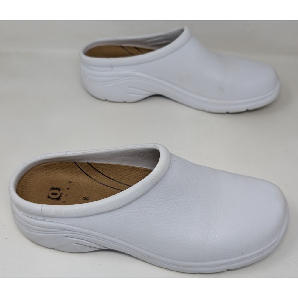Quark Quarky Clogs Shoes‎ Size 8 White EVA Slip On Nursing Work 570204